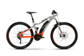 Электровелосипед Haibike Sduro FullNine 8.0 500Wh 20s XT Серебристый с Оранжевым original 2018